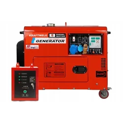 GENERÁTOR GENERÁTOR 9,8KW 1F CSENDES ATS