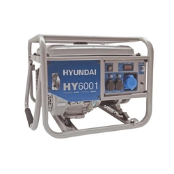 Generátor jednofázového proudu 6 kW Hyundai HY6001