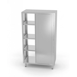 Gennemgangsgarderobe med skydedøre 1100 x 700 x 2000 mm POLGAST 311117-2 311117-2