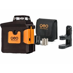 Geo-Fennel Geo1X-360 Green line laser Αποτελεσματική δέσμη με αναχαιτιστή σήματος: 0 - 50 m | 4 x στοιχείο | Σε χάρτινο κουτί