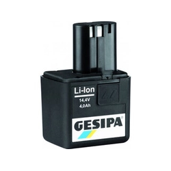 GESIPA 1666441 akku 14,4 V | 4 Ah | Li-Ion