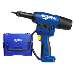 GESIPA FIrebird Pro GE cordless rivet driver 18 V|M3 -M12 |20000 N | Carbon Brushless | Without battery and charger | in L-Boxx