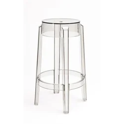 Ghost transparenter Hocker 75cm