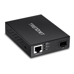 Gigabitový POE Media Converter - SFP Fiber Optic - TRENDnet TFC-PGSFP