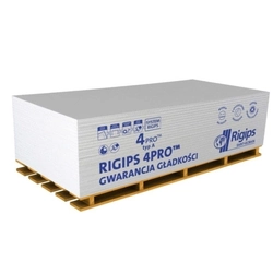 Гипсокартон Rigips 4PRO 200x120cm gr.12,5mm тип А
