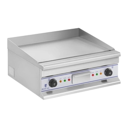 Gladde grillplaat elektrische grill om te frituren 60cm 400V Royal Catering RCG 60S