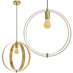 GLAMOUR HÆNGE LOFTSLAMPE APP961-1CP Guld