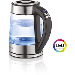 Glass electric kettle with temperature control 1.7L