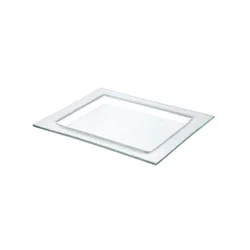 Glass tray GN 1/2 transparent