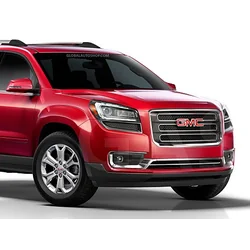 GMC Acadia — Chrome Strips Grill Chrome Dummy Bufer Tuning