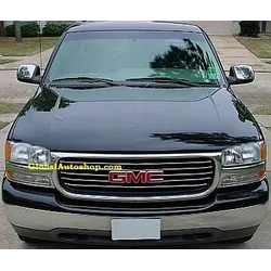 GMC Sierra — Chrome Strips Grill Chrome Dummy Bufer Tuning