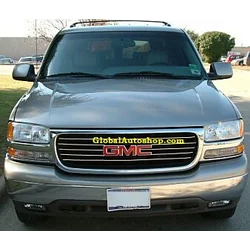 GMC Yukon — Chrome Strips Grill Chrome Dummy Bufer Tuning