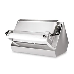 GMG - Laminadora de masa Ø 30cm para pizza redonda y cuadrada - Espesor de masa regulable - Peso de masa variable 80-210 g.