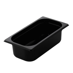 GNPC - 1/1-100 GN catering container made of black polycarbonate