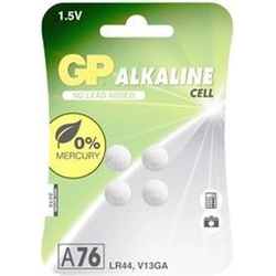 GP Battery Cell LR44 4 gab.