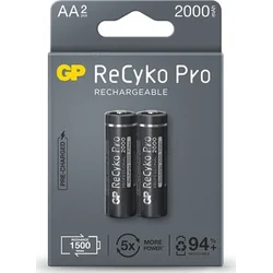 GP GP 2 X AA BATERIJE / R6 GP RECYKO PRO NI-MH 2000MAH 210AAHCB-5EB2