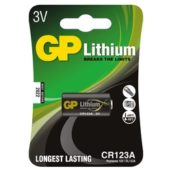 GP GP fotobatteri CR17345 blister 1szt.