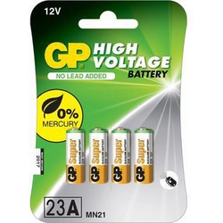 GP High Voltage Battery A23 4 pcs.