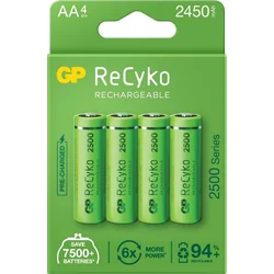 GP ReCyko AA baterija / R6 2450mAh 4 kom.