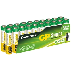 GP Super AAA Batteri / R03 20 st.