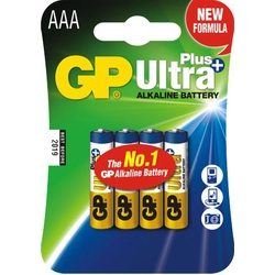 GP Ultra+ AAA elem / R03 4 db.