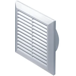 Grade de ventilação Awenta Classic branca T63 110x270mm