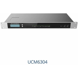 GrandStream IP PBX UCM6304 (4x FXO, 4x FXS, 300 lygiagrečių jungčių, 2000 SIP vartotojų)