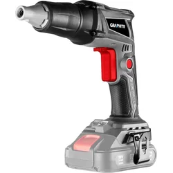 Graphite Brushless Cordless Drywall Screwdriver Energy+ 18V Li-lon, 0-4400 min-1, handle 1/4",