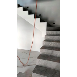 GRAPHITE tiles for stairs, 120x30 under marble