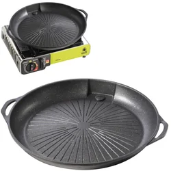 Grate grill grill pan for tourist gas cooker and grill