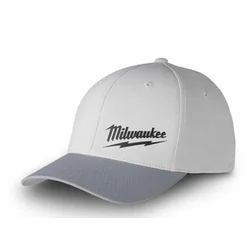 Graue Milwaukee-Baseballkappe, Größe S/M