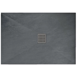 Gray Rock shower tray 80 x 100