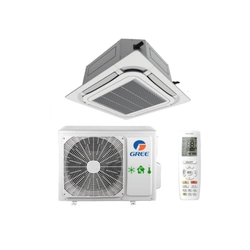 GREE cassette air conditioner GUD35T1/A-S +GUD35W1/NhA-S 3,5kW