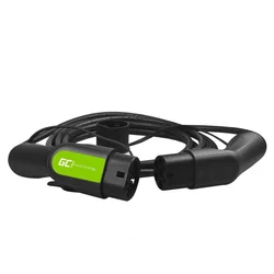 Green Cell GC EV Type 2 3.6kW 5m cable for charging Golf / Passat GTE, 330e, Panamera E-Hybrid, Prius Plug-In