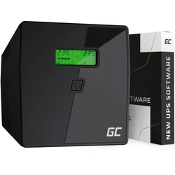 Green Cell UPS 1000VA 700W Strømsikker