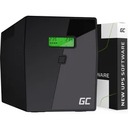 Green Cell UPS 2000VA 1400W Maitinimo atsparus