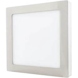 Greenlux Dimmable chrome mounted LED panel 225x225mm 18W day white + 1x dimmable source