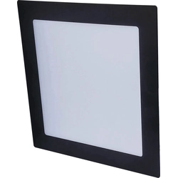 Greenlux GXDW360 Črna LED vgradna luč 18W Daisy Vega-S dnevna bela