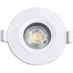 Greenlux GXLL030 Balta iebūvēta griestu LED lampa Jimmy 7W dienas laikā