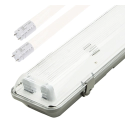 Greenlux GXWP211 LED kućište otporno na prašinu + 2x 150cm LED fluorescentno 23W dnevno bijelo + 2x 150cm LED fluorescentno 24W dnevno bijelo