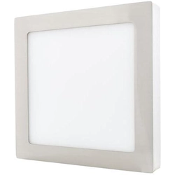 Greenlux Ściemnialny chromowany panel LED 175x175mm 12W biały dzienny + 1x ściemniane źródło