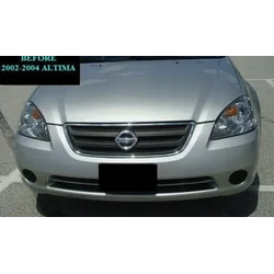 GRELHAS PARA NISSAN ALTIMA (2002-2004) - Tiras cromadas, grelha cromada