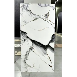 Gres lucido 120x60 RIFLESSI ORO marmo bianco LUCIDOSO - NUOVO!!