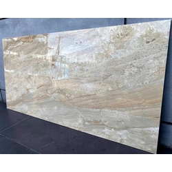 Gres pulido 120x60 Crema Beige BRILLO piedra