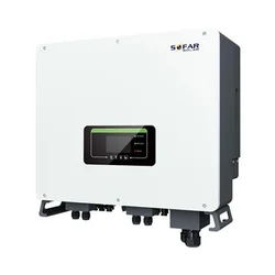 GRID PV HIBRID INVERTER 20KW 3F 2MPPT+ SOFAR DC KAPCSOLÓ 2 AKKUMULÁTOR KIMENETEK