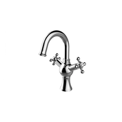 Grifo para lavabo cromado Besco Retro II - ADICIONALMENTE 5% DESCUENTO PARA EL CÓDIGO BESCO5