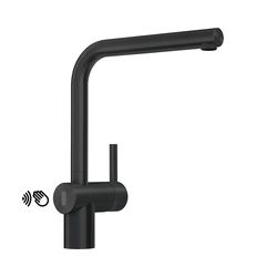 Grifo para lavabo Franke Atlas Neo Sensor, sin ducha extraíble, negro industrial