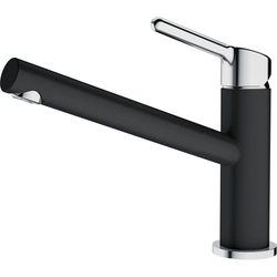 Grifo para lavabo Franke Orbit, sin ducha extraíble, cromo/ónix