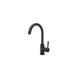 Grifo para lavabo High Besco Illusion I, negro mate - ADICIONALMENTE 5% DESCUENTO PARA EL CÓDIGO BESCO5