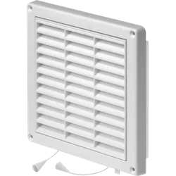 Griglia di ventilazione Awenta Style bianca T49 200x200mm